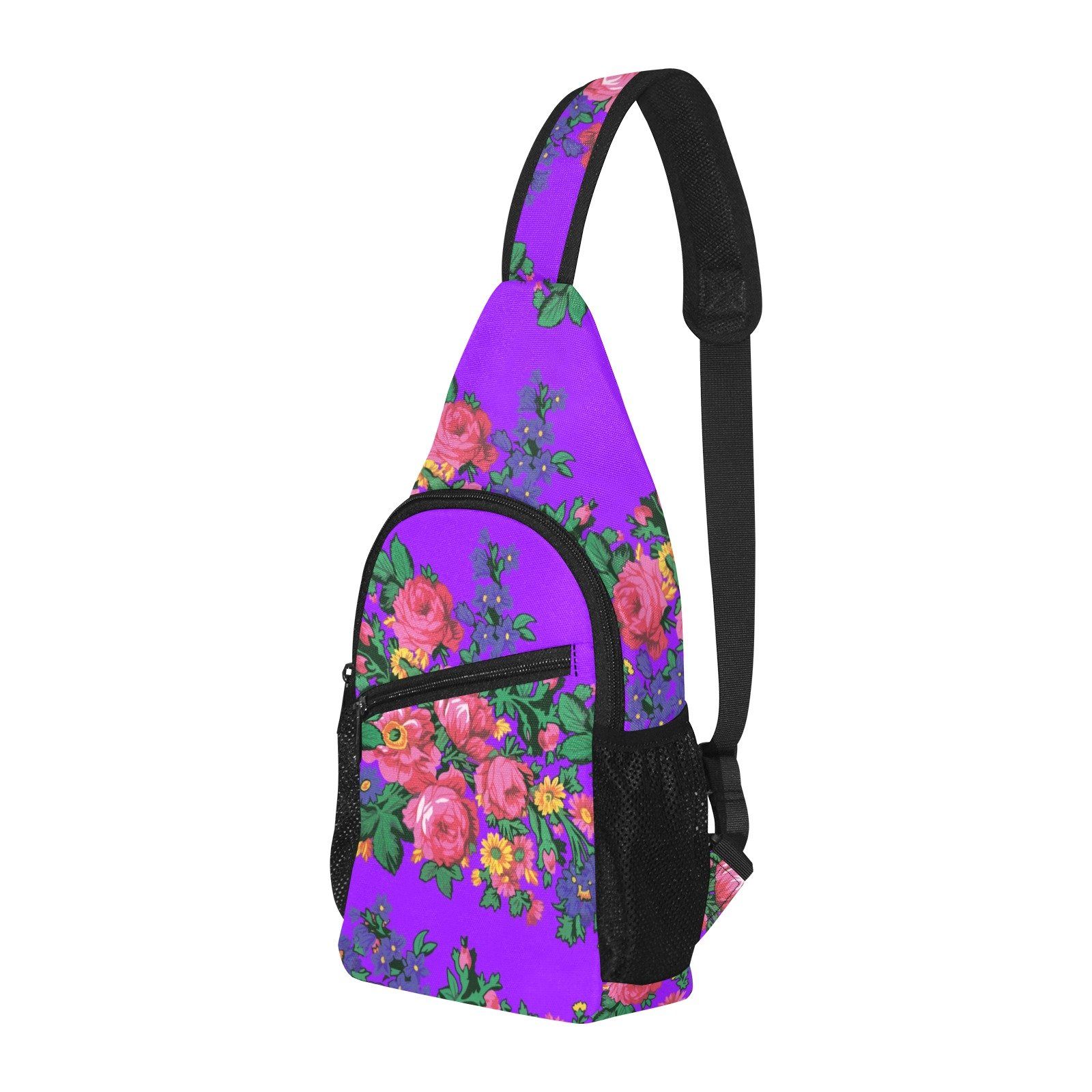Kokum's Revenge Lilac All Over Print Chest Bag (Model 1719) All Over Print Chest Bag (1719) e-joyer