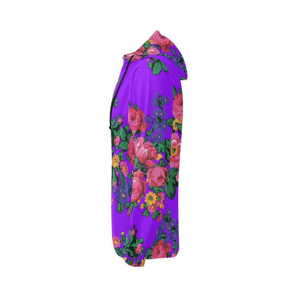 Kokum's Revenge-Lilac All Over Print Full Zip Hoodie for Women (Model H14) All Over Print Full Zip Hoodie for Women (H14) e-joyer