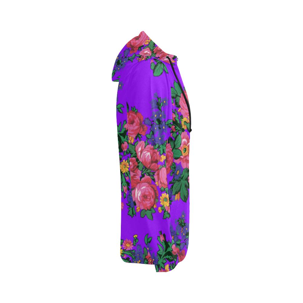 Kokum's Revenge-Lilac All Over Print Full Zip Hoodie for Women (Model H14) All Over Print Full Zip Hoodie for Women (H14) e-joyer
