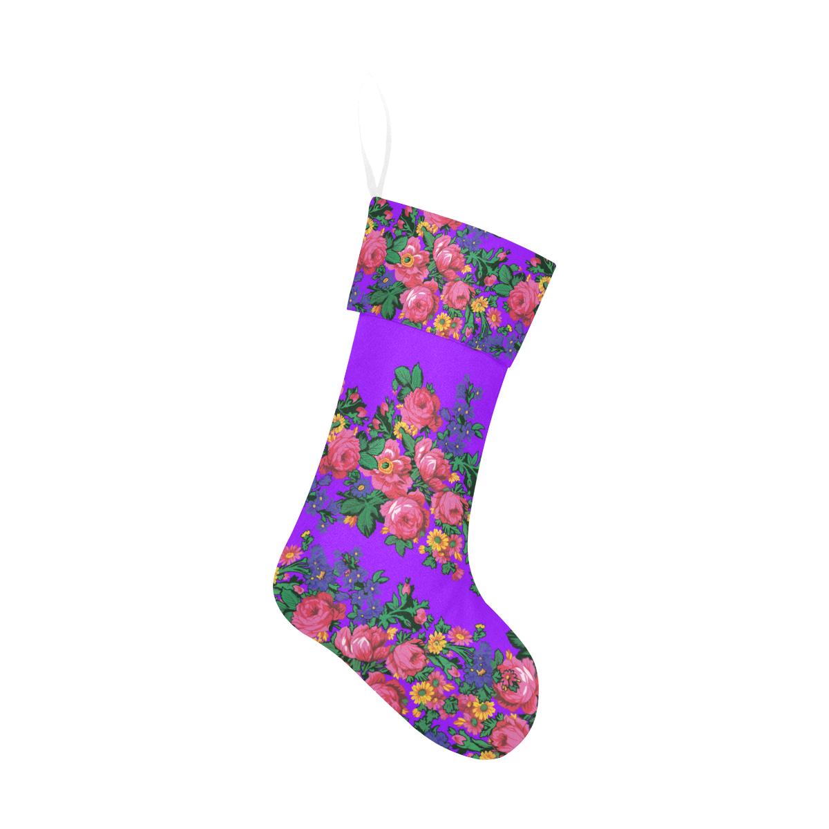 Kokum's Revenge Lilac Christmas Stocking holiday stocking e-joyer