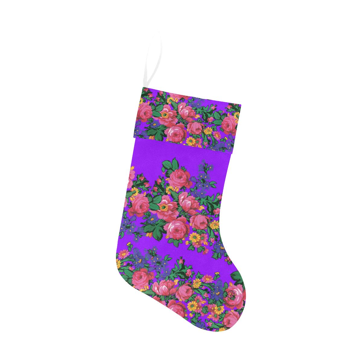 Kokum's Revenge Lilac Christmas Stocking holiday stocking e-joyer
