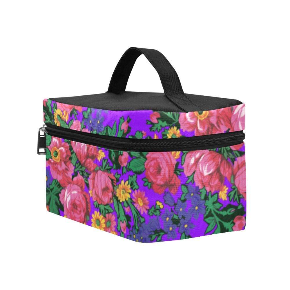 Kokum's Revenge-Lilac Cosmetic Bag/Large (Model 1658) Cosmetic Bag e-joyer