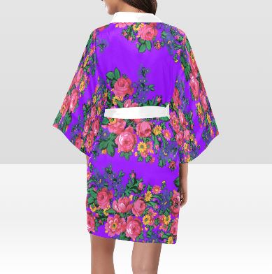 Kokum's Revenge Lilac Kimono Robe Artsadd