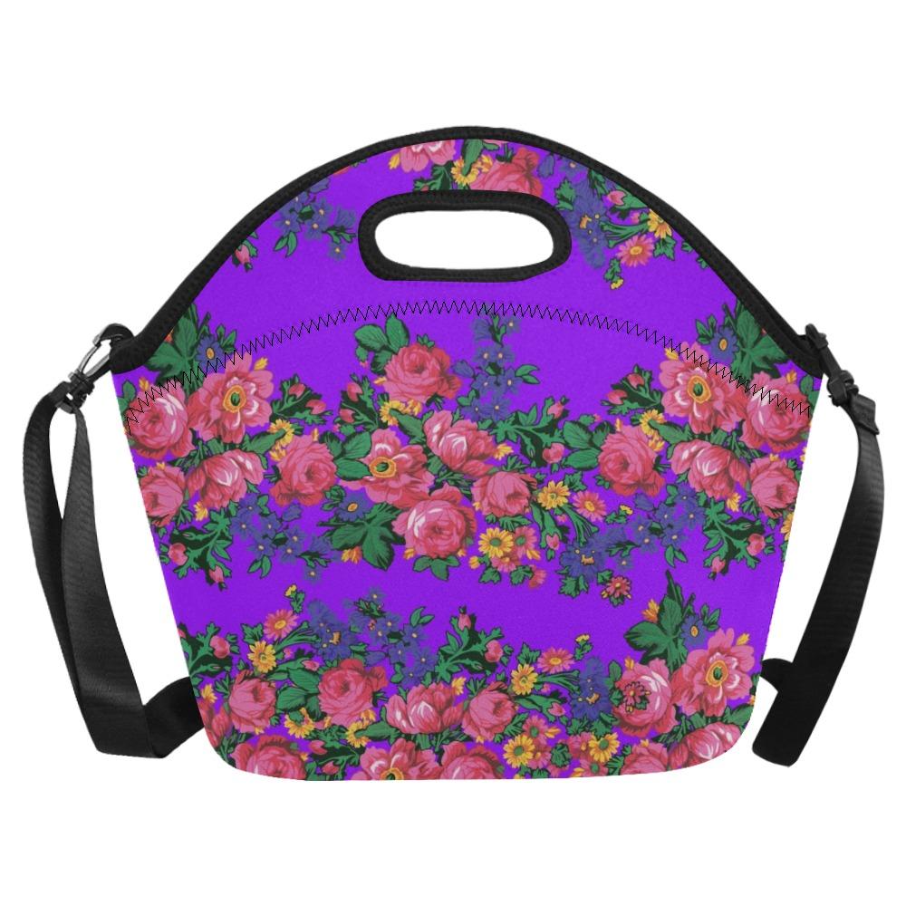 Kokum's Revenge Lilac Neoprene Lunch Bag/Large (Model 1669) bag e-joyer