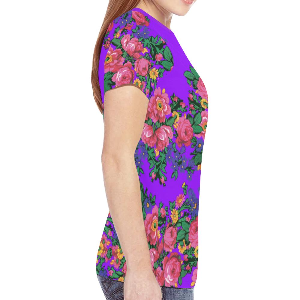 Kokum's Revenge-Lilac New All Over Print T-shirt for Women (Model T45) New All Over Print T-shirt for Women (T45) e-joyer