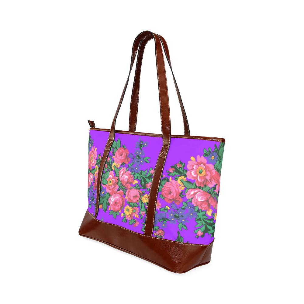Kokum's Revenge-Lilac Tote Handbag (Model 1642) Tote Handbags (1642) e-joyer