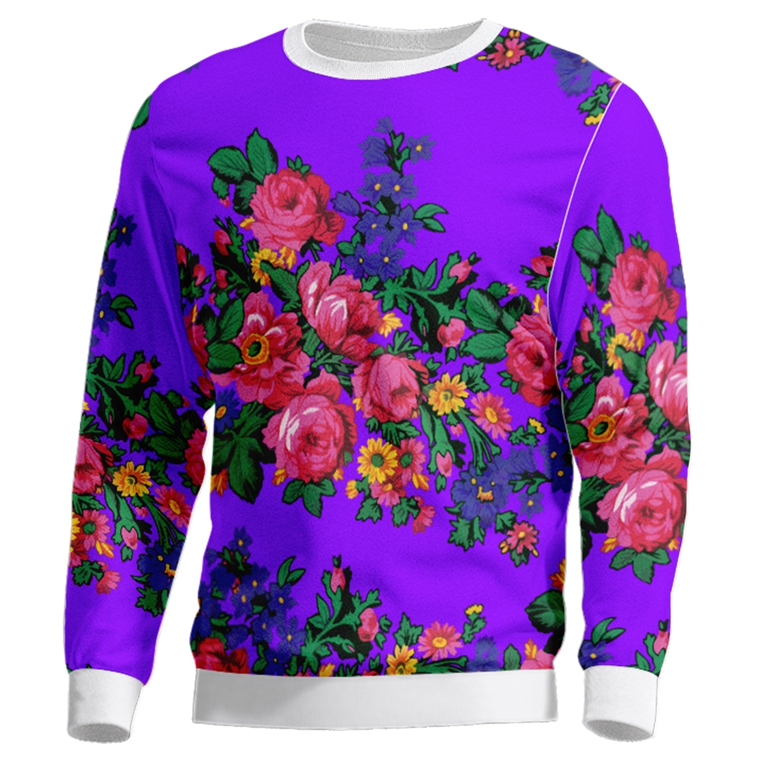 Kokum's Revenge Lilac Unisex Crewneck Long Sleeve Top Herman