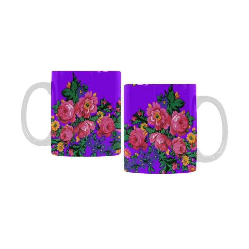 Kokum's Revenge-Lilac White Mug(11OZ) White Mug e-joyer 