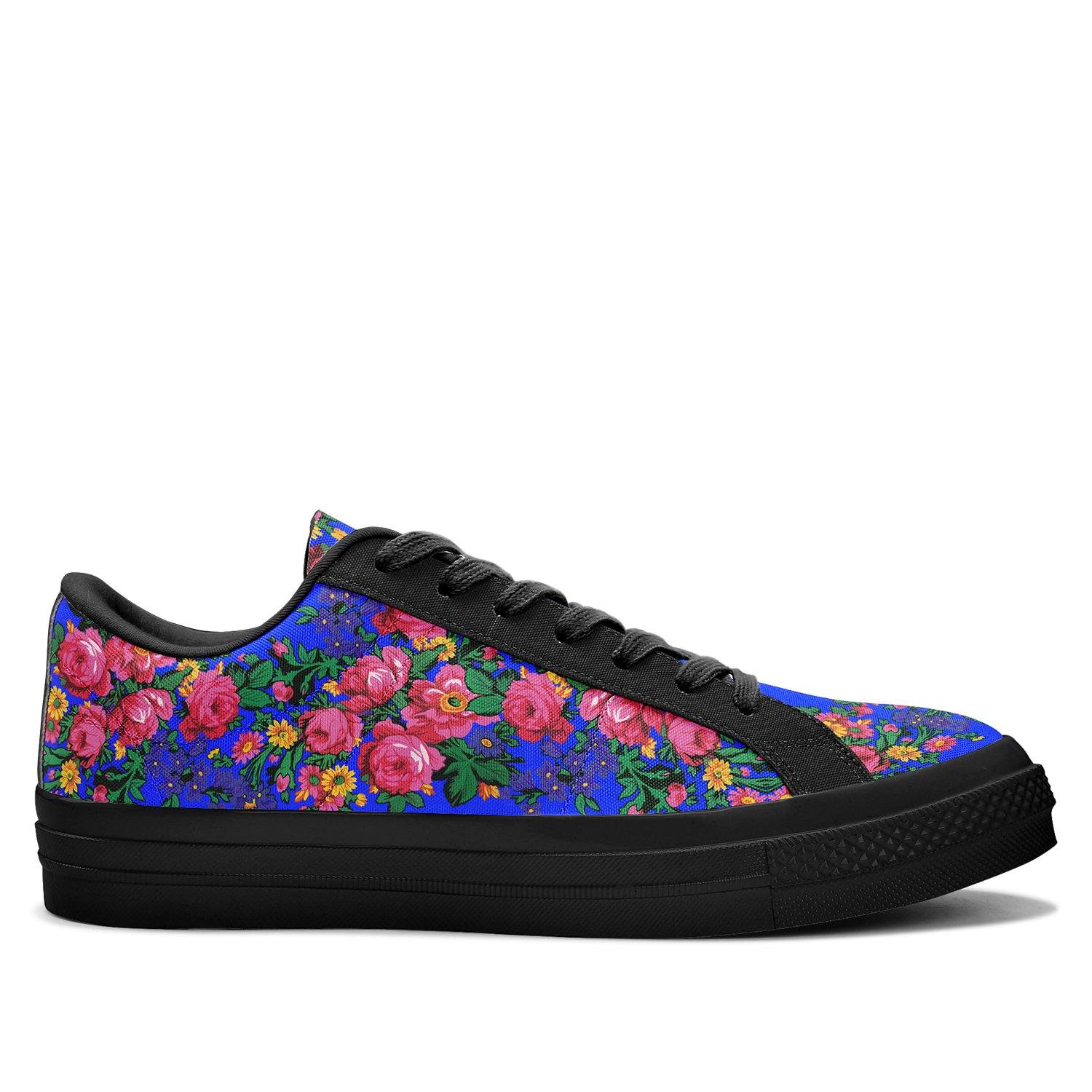 Kokum's Revenge Royal Aapisi Low Top Canvas Shoes Black Sole 49 Dzine