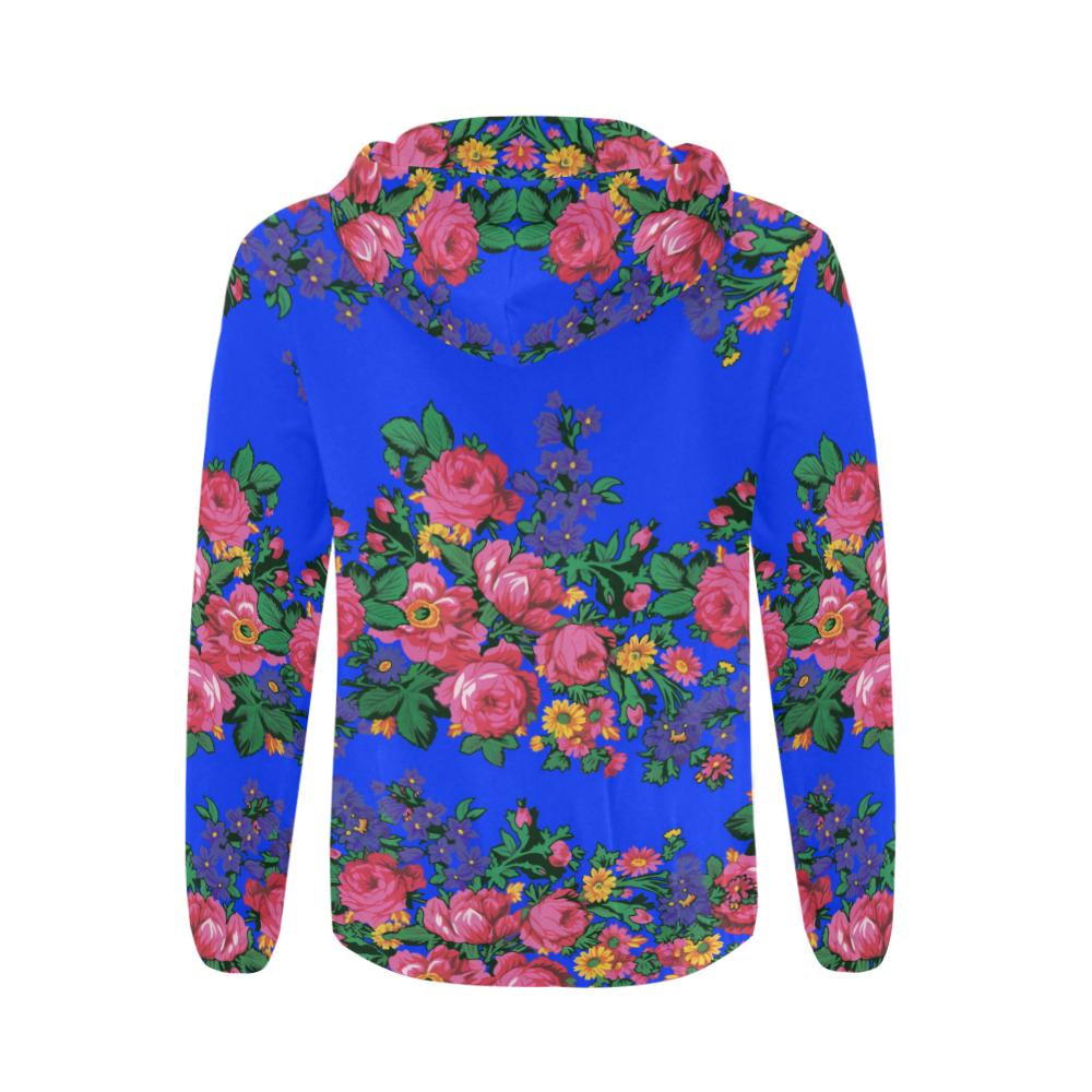 Kokum's Revenge- Royal All Over Print Full Zip Hoodie for Men (Model H14) All Over Print Full Zip Hoodie for Men (H14) e-joyer