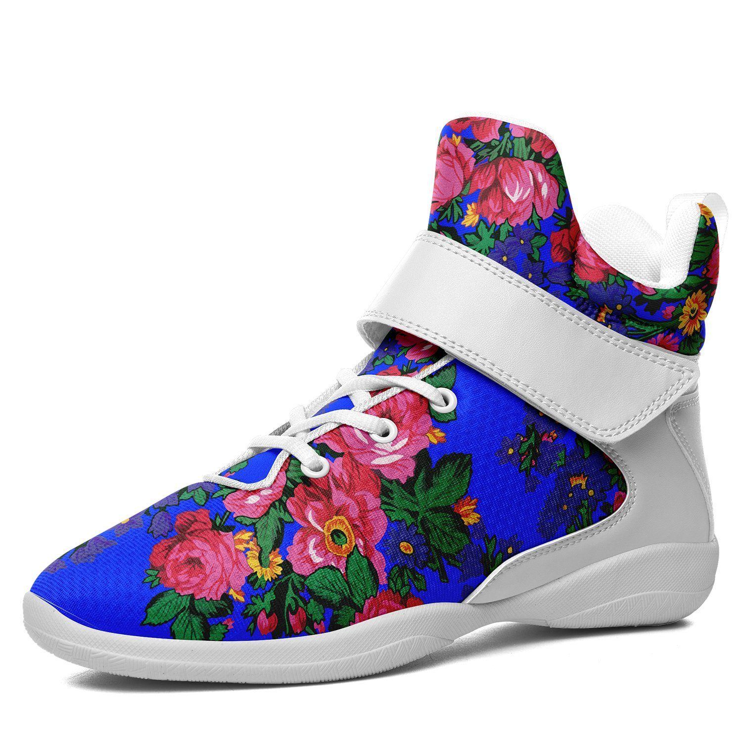 Kokum's Revenge Royal Ipottaa Basketball / Sport High Top Shoes - White Sole 49 Dzine US Men 7 / EUR 40 White Sole with White Strap 