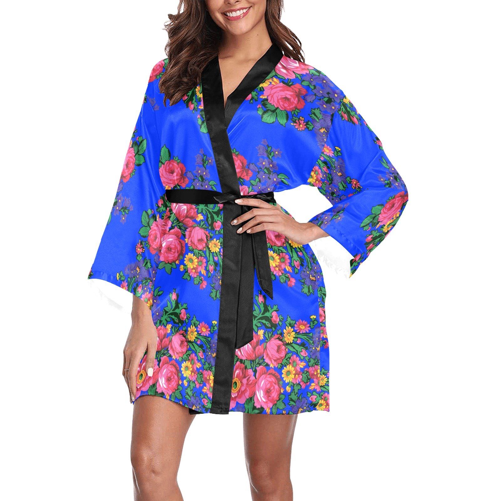 Kokum's Revenge Royal Long Sleeve Kimono Robe Long Sleeve Kimono Robe e-joyer 