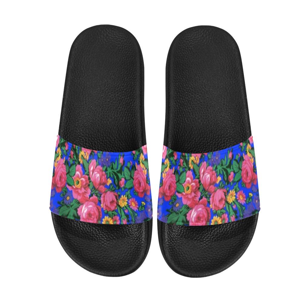 Kokum's Revenge Royal Men's Slide Sandals (Model 057) Men's Slide Sandals (057) e-joyer