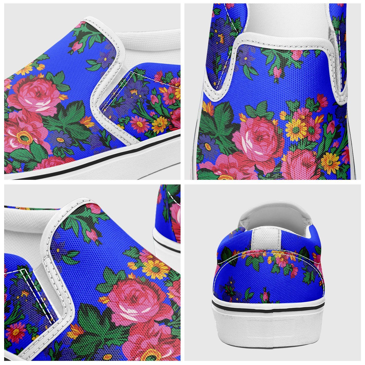 Kokum's Revenge Royal Otoyimm Kid's Canvas Slip On Shoes 49 Dzine