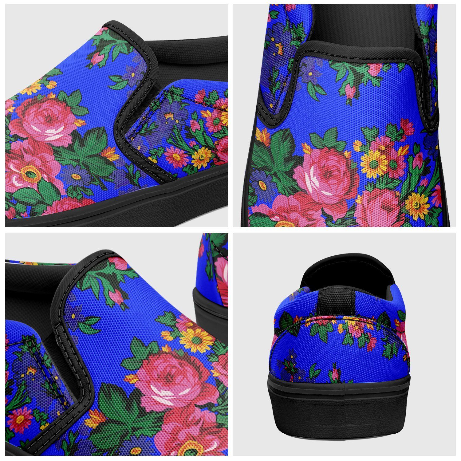 Kokum's Revenge Royal Otoyimm Kid's Canvas Slip On Shoes 49 Dzine