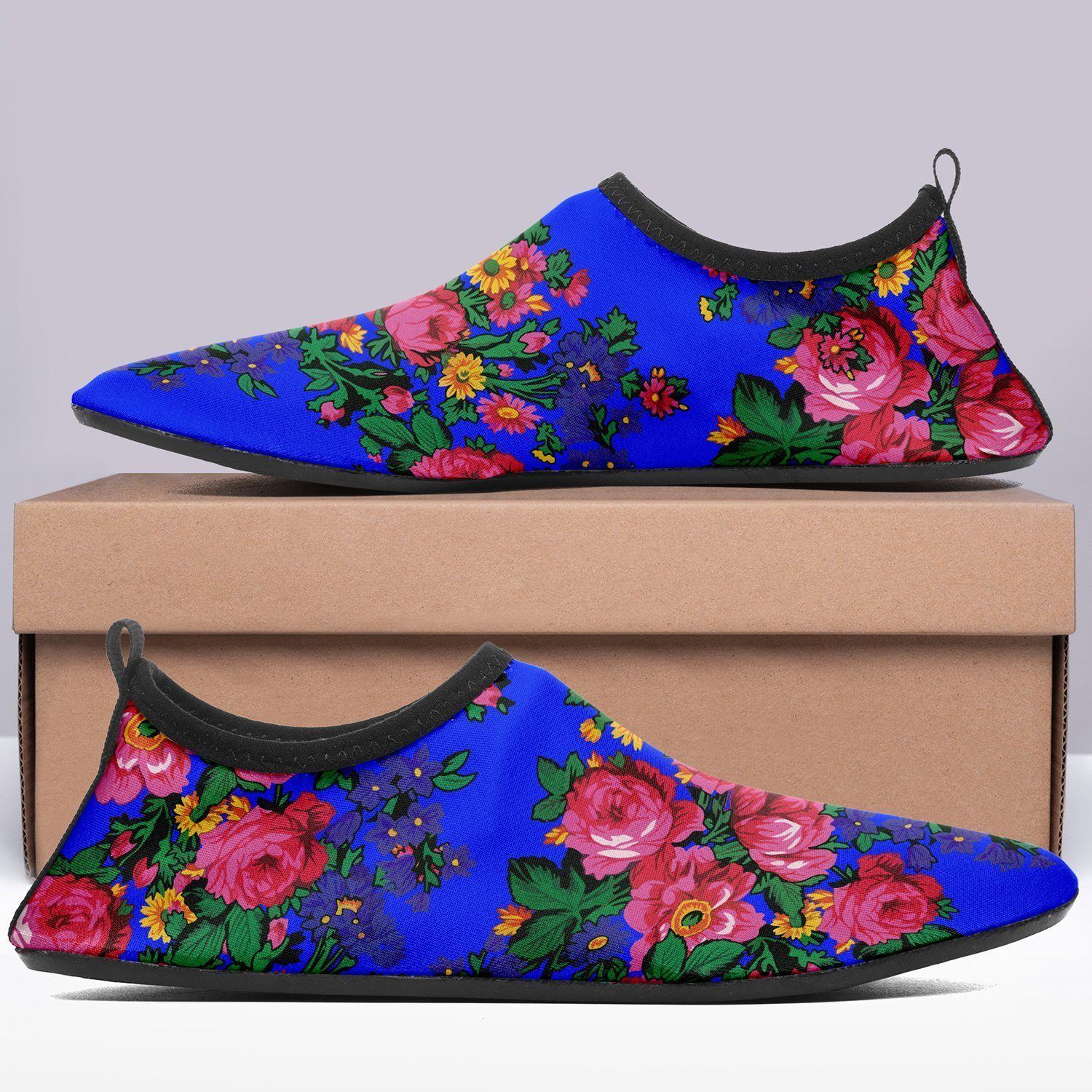 Kokum's Revenge Royal Sockamoccs Kid's Slip On Shoes 49 Dzine