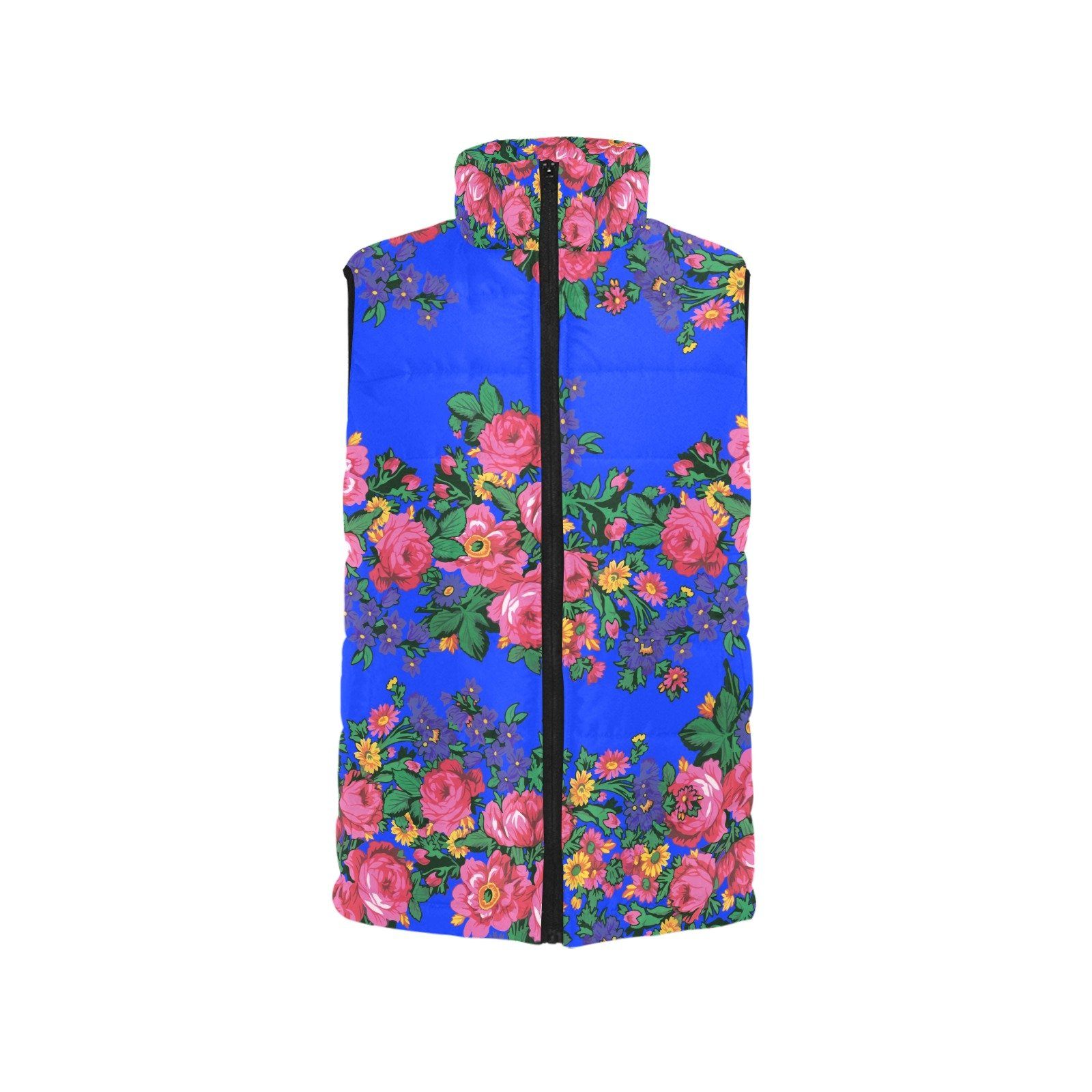 Kokum's Revenge Royal Women's Padded Vest Jacket (Model H44) Women's Padded Vest Jacket (H44) e-joyer
