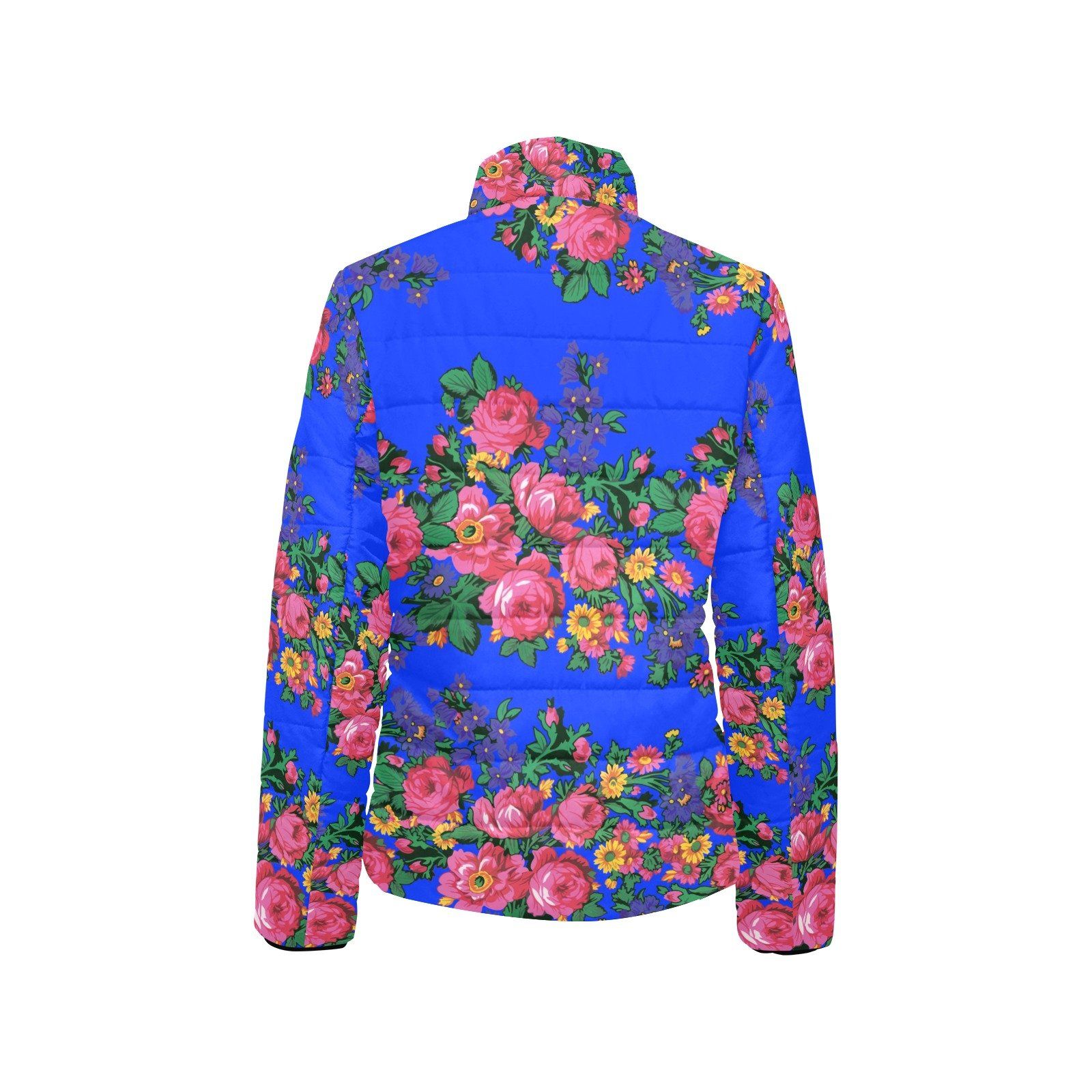 Kokum's Revenge Royal Women's Stand Collar Padded Jacket (Model H41) jacket e-joyer