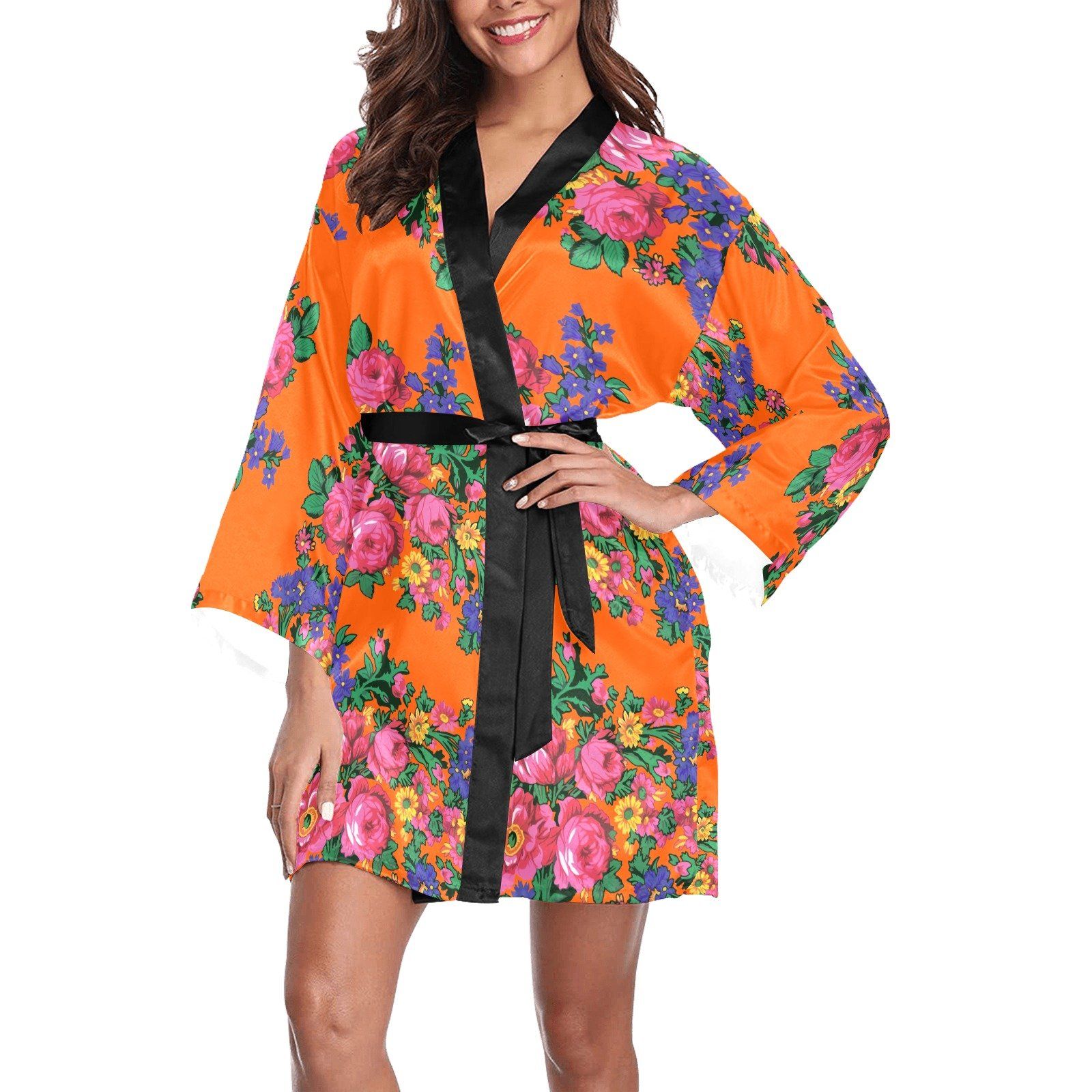 Kokum's Revenge Sierra Long Sleeve Kimono Robe Long Sleeve Kimono Robe e-joyer 