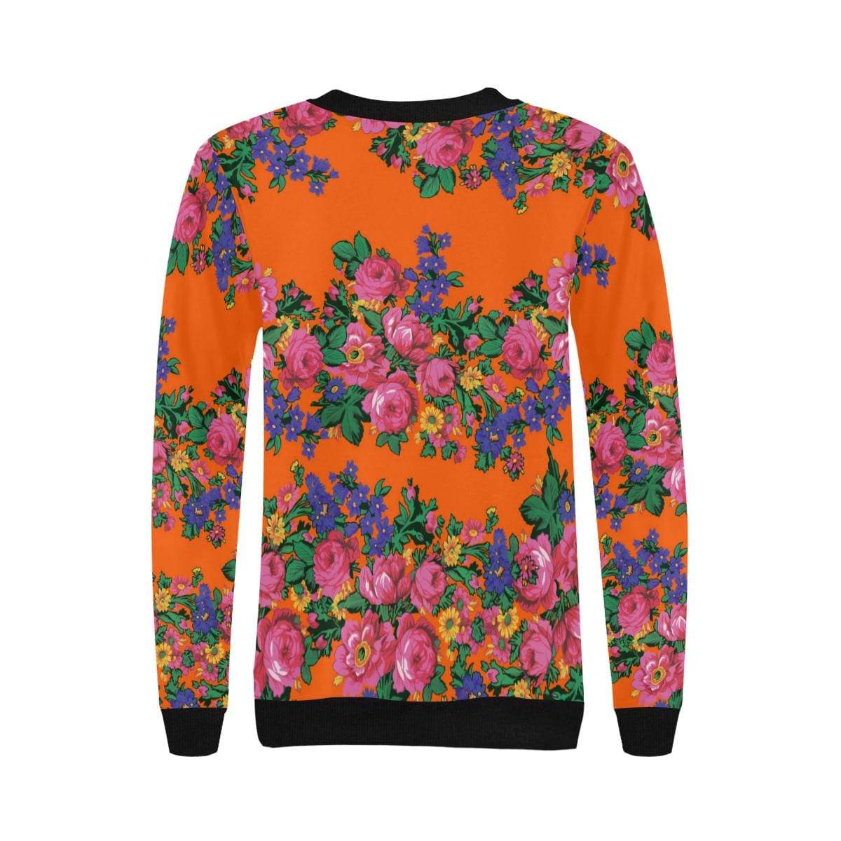 Kokum's Revenge Sierra Women's Rib Cuff Crew Neck Sweatshirt (Model H34) Rib Cuff Crew Neck Sweatshirt for Women (H34) e-joyer