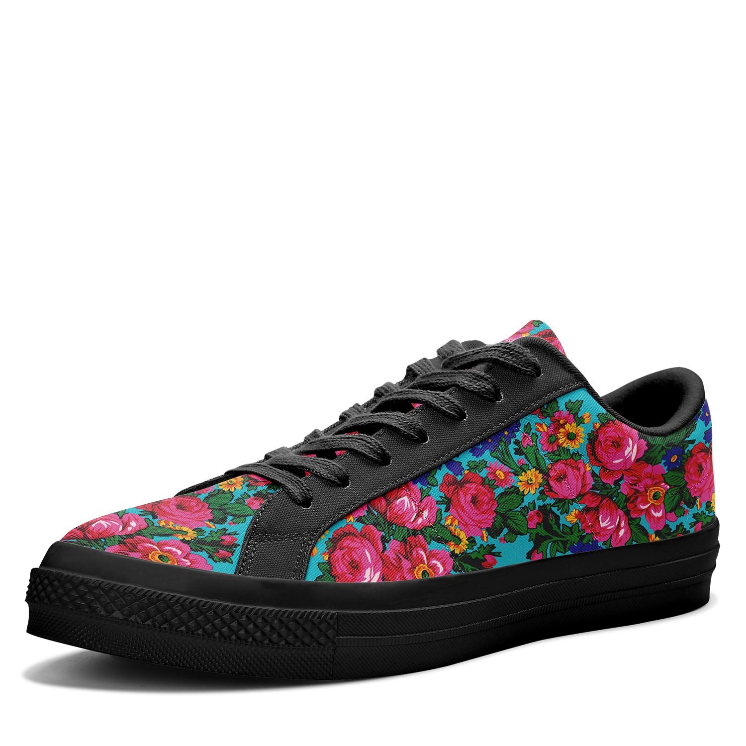 Kokum's Revenge - Sky Aapisi Low Top Canvas Shoes Black Sole 49 Dzine