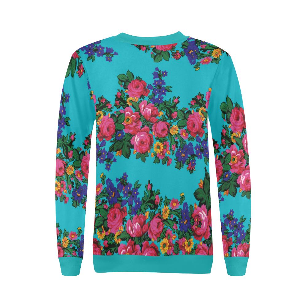 Kokum's Revenge-Sky All Over Print Crewneck Sweatshirt for Women (Model H18) Crewneck Sweatshirt for Women (H18) e-joyer