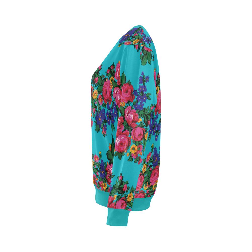 Kokum's Revenge-Sky All Over Print Crewneck Sweatshirt for Women (Model H18) Crewneck Sweatshirt for Women (H18) e-joyer