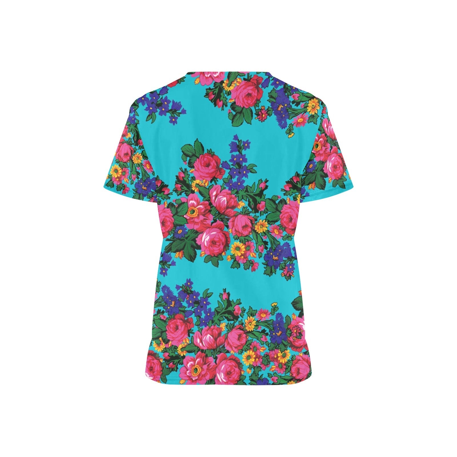 Kokum's Revenge Sky All Over Print Scrub Top Scrub Top e-joyer