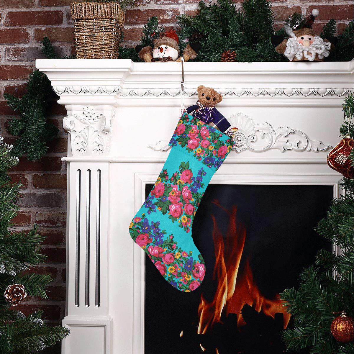 Kokum's Revenge Sky Christmas Stocking holiday stocking e-joyer