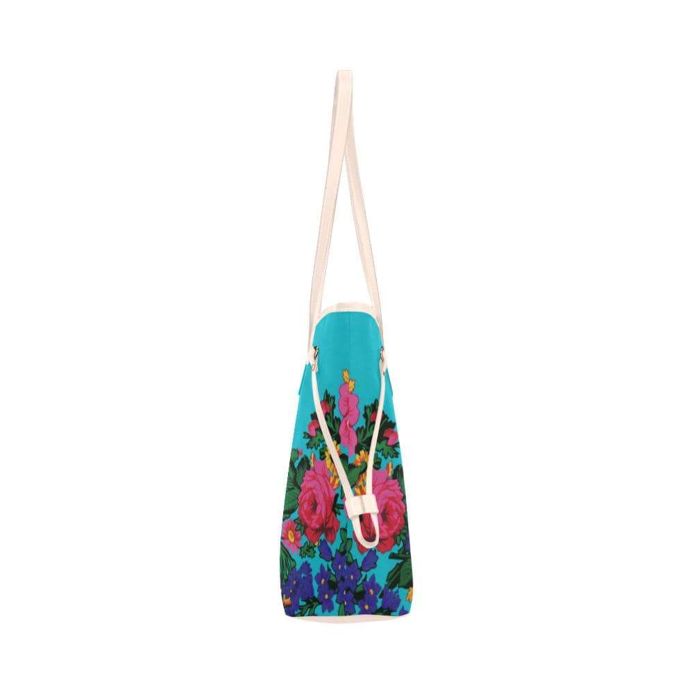 Kokum's Revenge-Sky Clover Canvas Tote Bag (Model 1661) Clover Canvas Tote Bag (1661) e-joyer