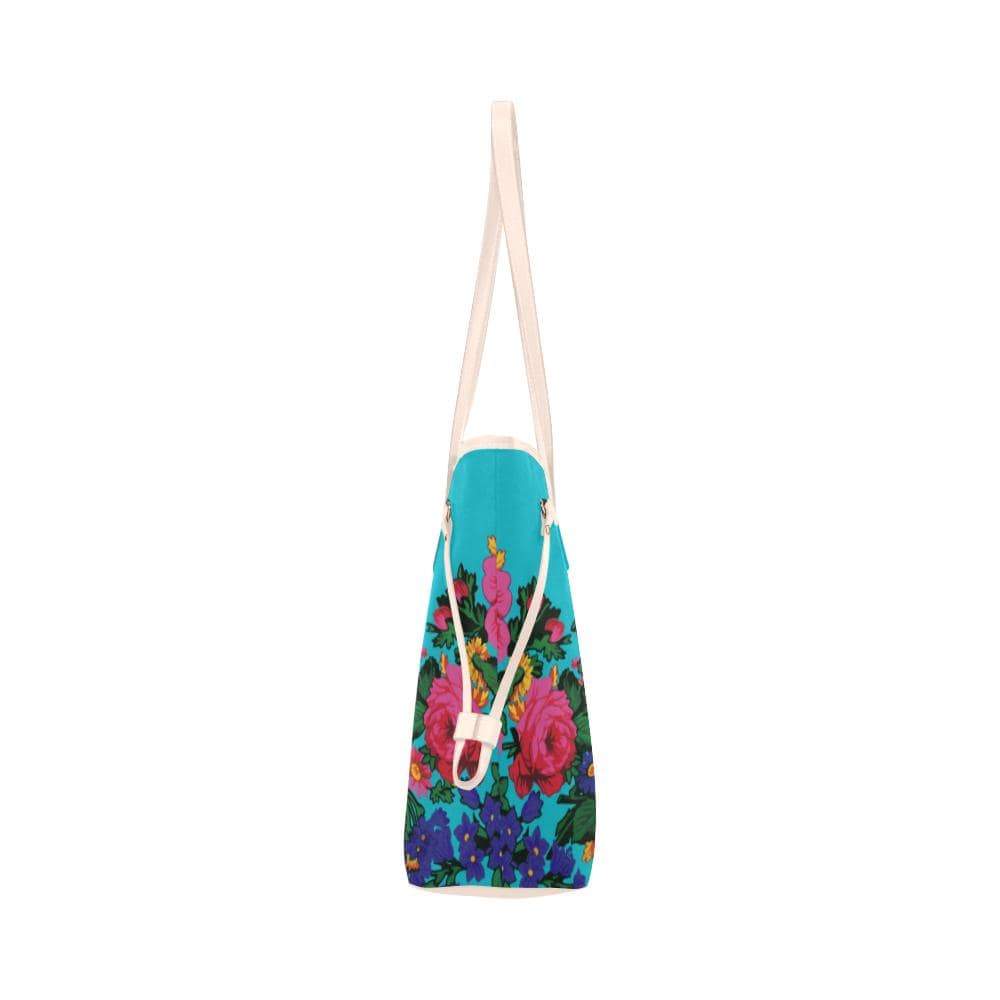 Kokum's Revenge-Sky Clover Canvas Tote Bag (Model 1661) Clover Canvas Tote Bag (1661) e-joyer