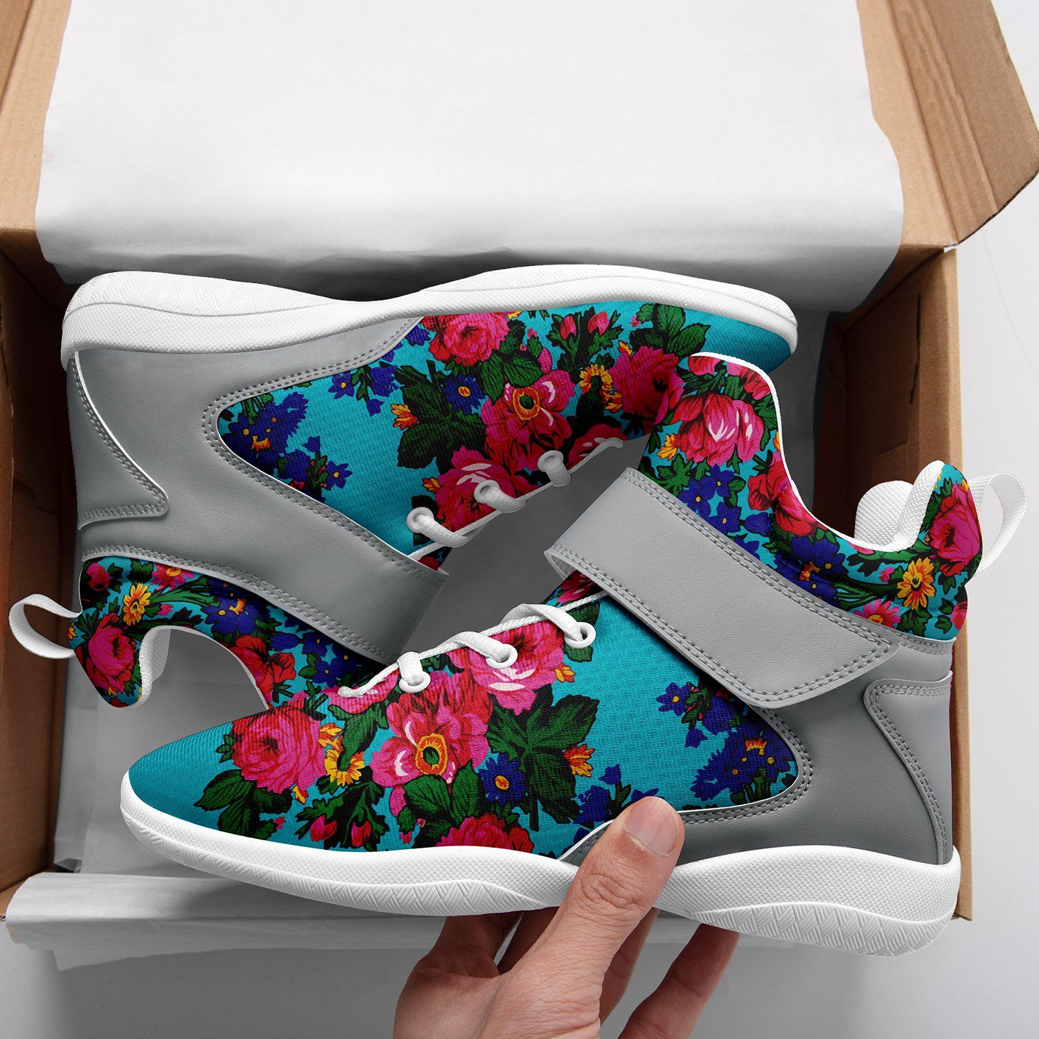 Kokum's Revenge Sky Ipottaa Basketball / Sport High Top Shoes 49 Dzine