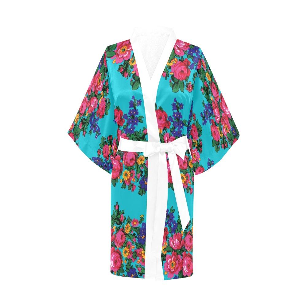 Kokum's Revenge Sky Kimono Robe Artsadd