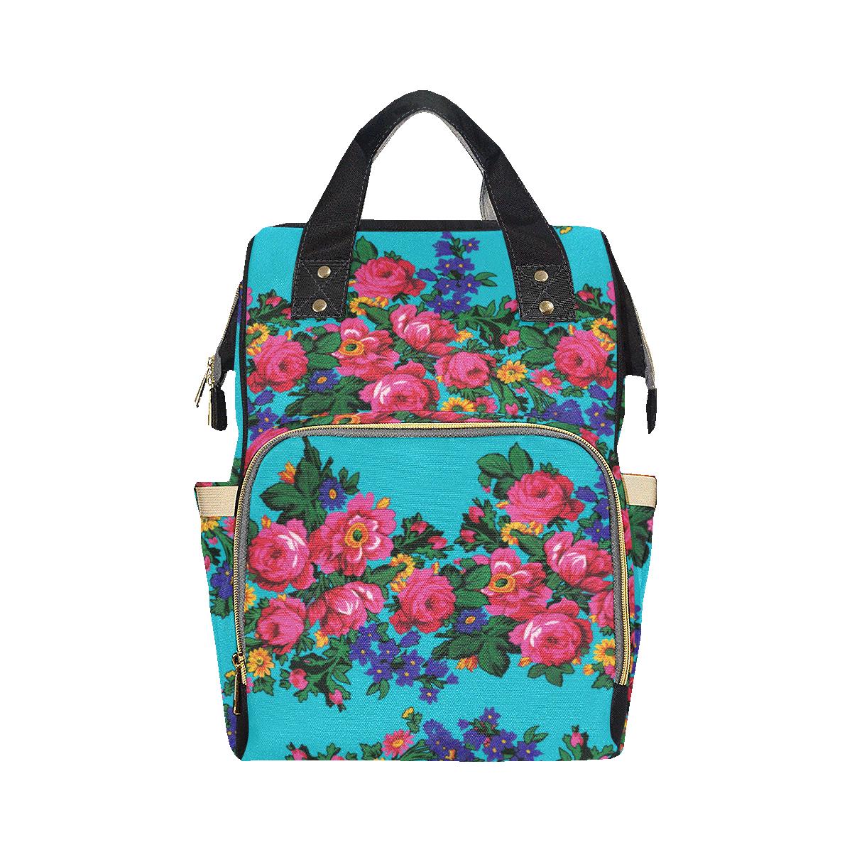 Kokum's Revenge-Sky Multi-Function Diaper Backpack (Model 1688) Diaper Backpack (1688) e-joyer