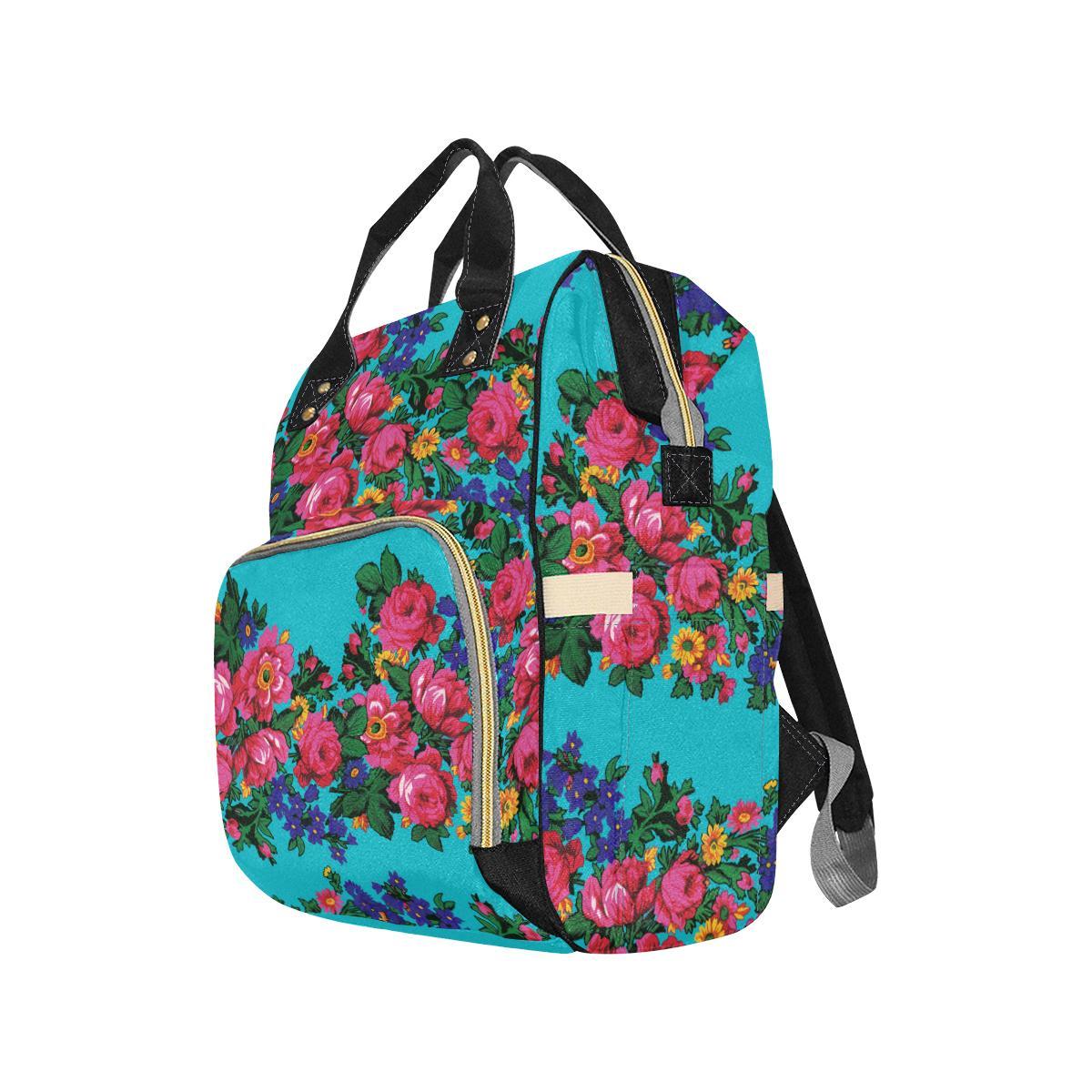 Kokum's Revenge-Sky Multi-Function Diaper Backpack (Model 1688) Diaper Backpack (1688) e-joyer