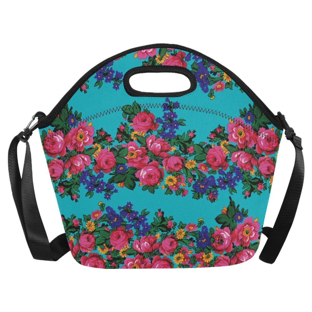 Kokum's Revenge Sky Neoprene Lunch Bag/Large (Model 1669) bag e-joyer