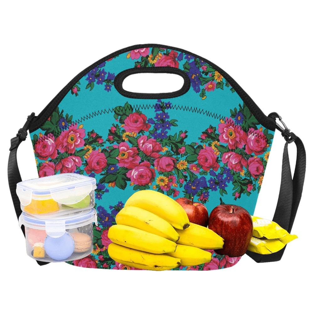Kokum's Revenge Sky Neoprene Lunch Bag/Large (Model 1669) bag e-joyer