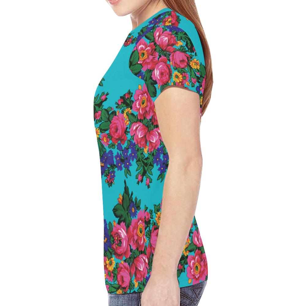 Kokum's Revenge-Sky New All Over Print T-shirt for Women (Model T45) New All Over Print T-shirt for Women (T45) e-joyer