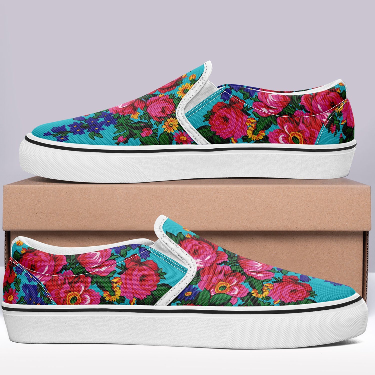 Kokum's Revenge Sky Otoyimm Canvas Slip On Shoes 49 Dzine