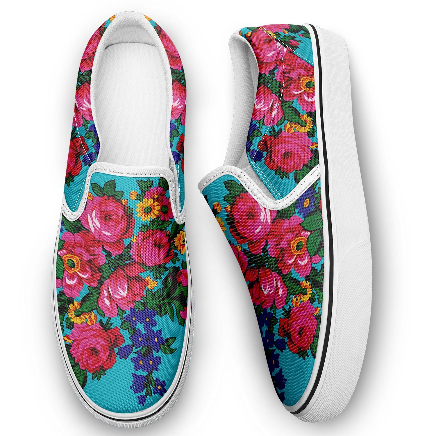 Kokum's Revenge Sky Otoyimm Canvas Slip On Shoes 49 Dzine