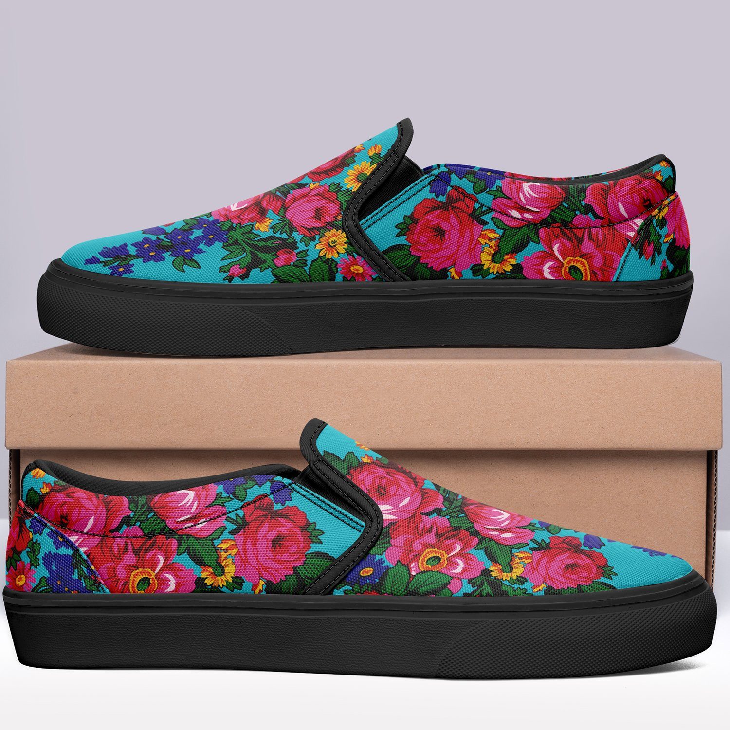 Kokum's Revenge Sky Otoyimm Canvas Slip On Shoes 49 Dzine