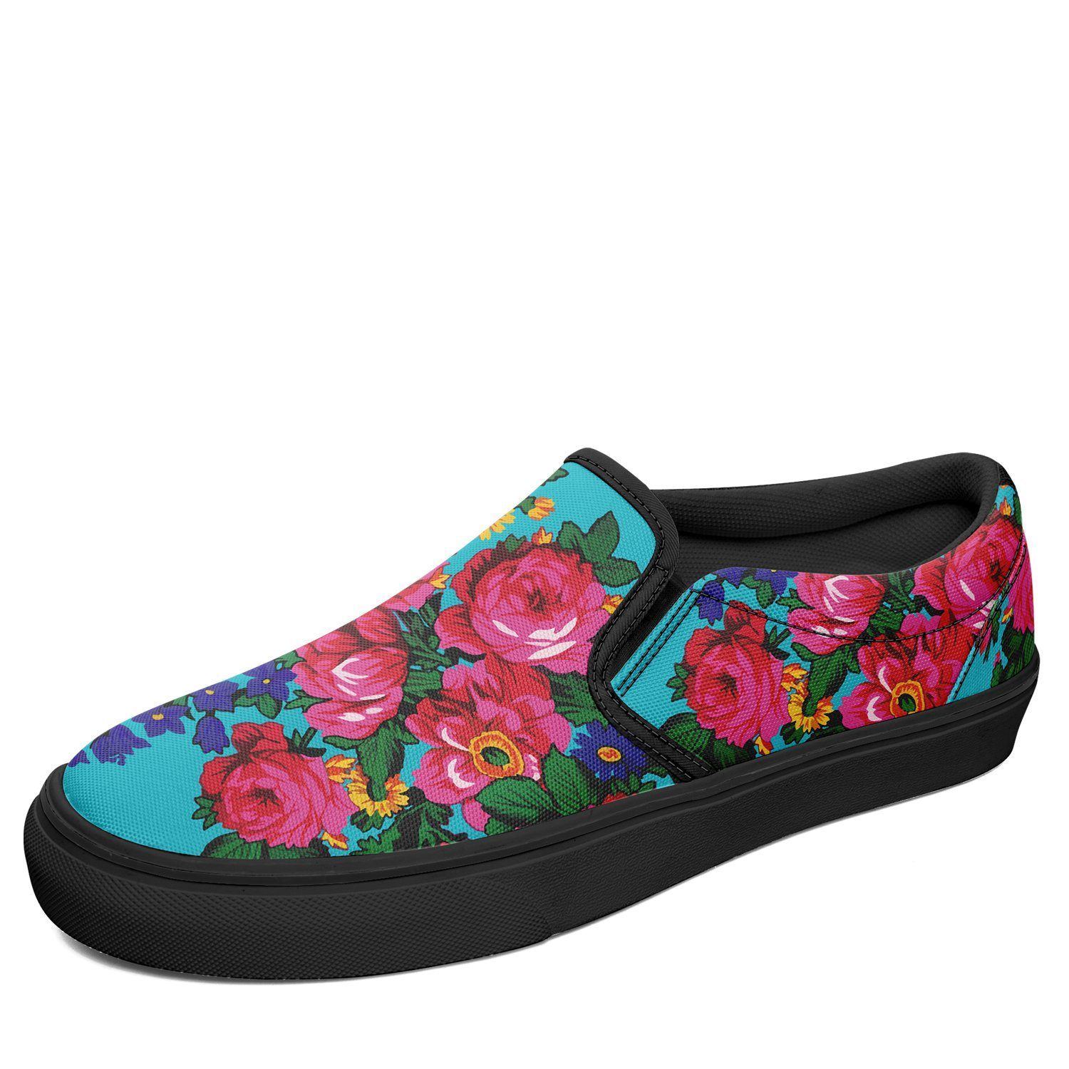 Kokum's Revenge Sky Otoyimm Kid's Canvas Slip On Shoes 49 Dzine US Youth 1 / EUR 32 Black Sole