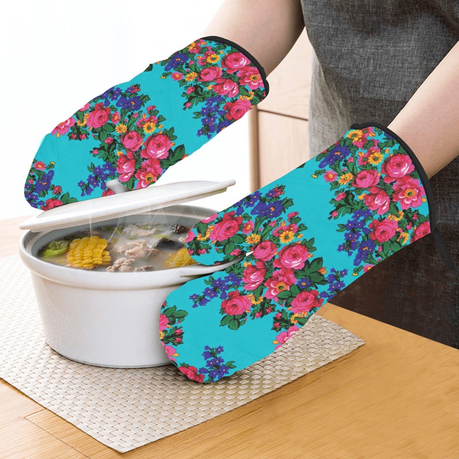 Kokum's Revenge Sky Oven Mitt & Pot Holder Oven Mitt & Pot Holder e-joyer