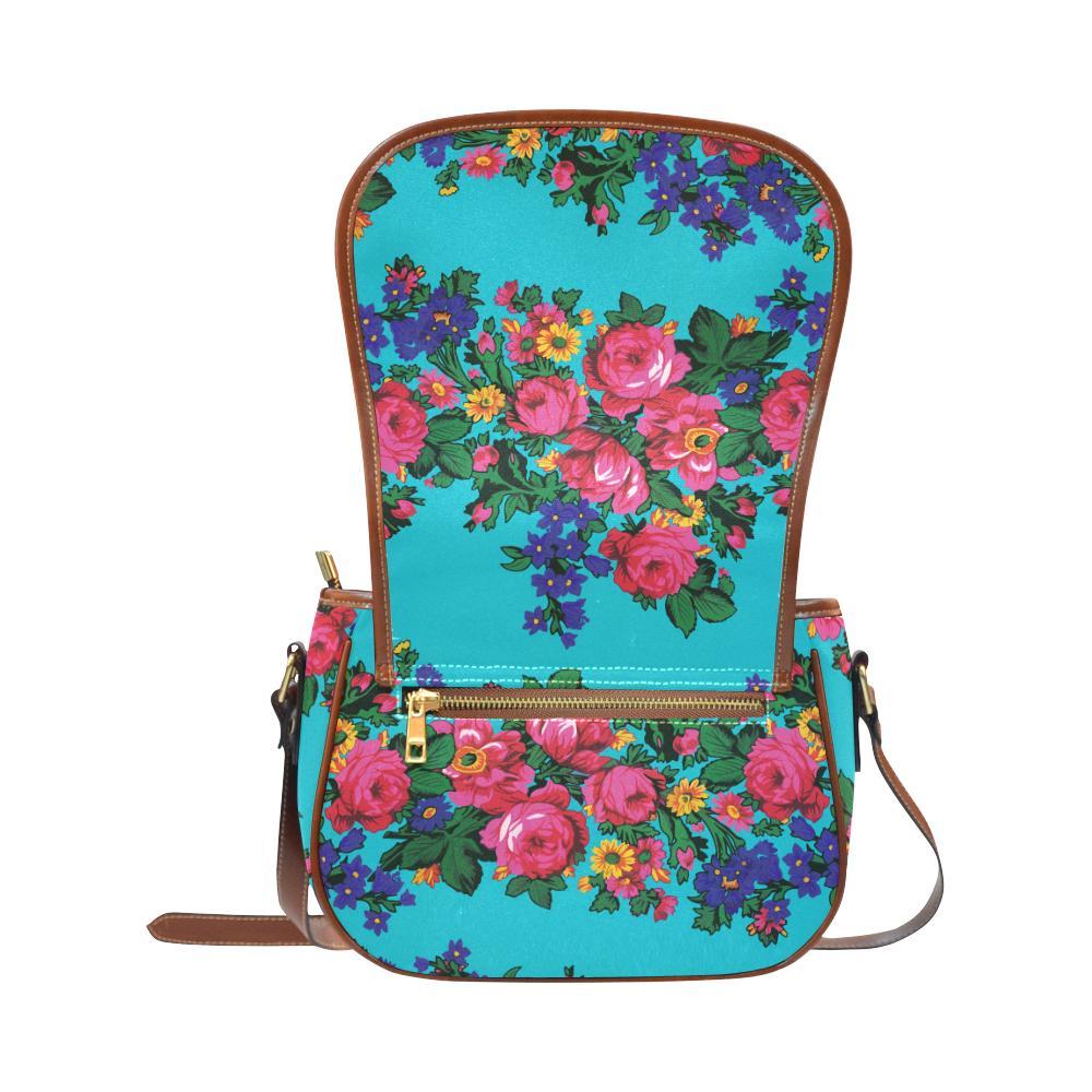 Kokum's Revenge-Sky Saddle Bag/Small (Model 1649) Full Customization Saddle Bag/Small (Full Customization) e-joyer