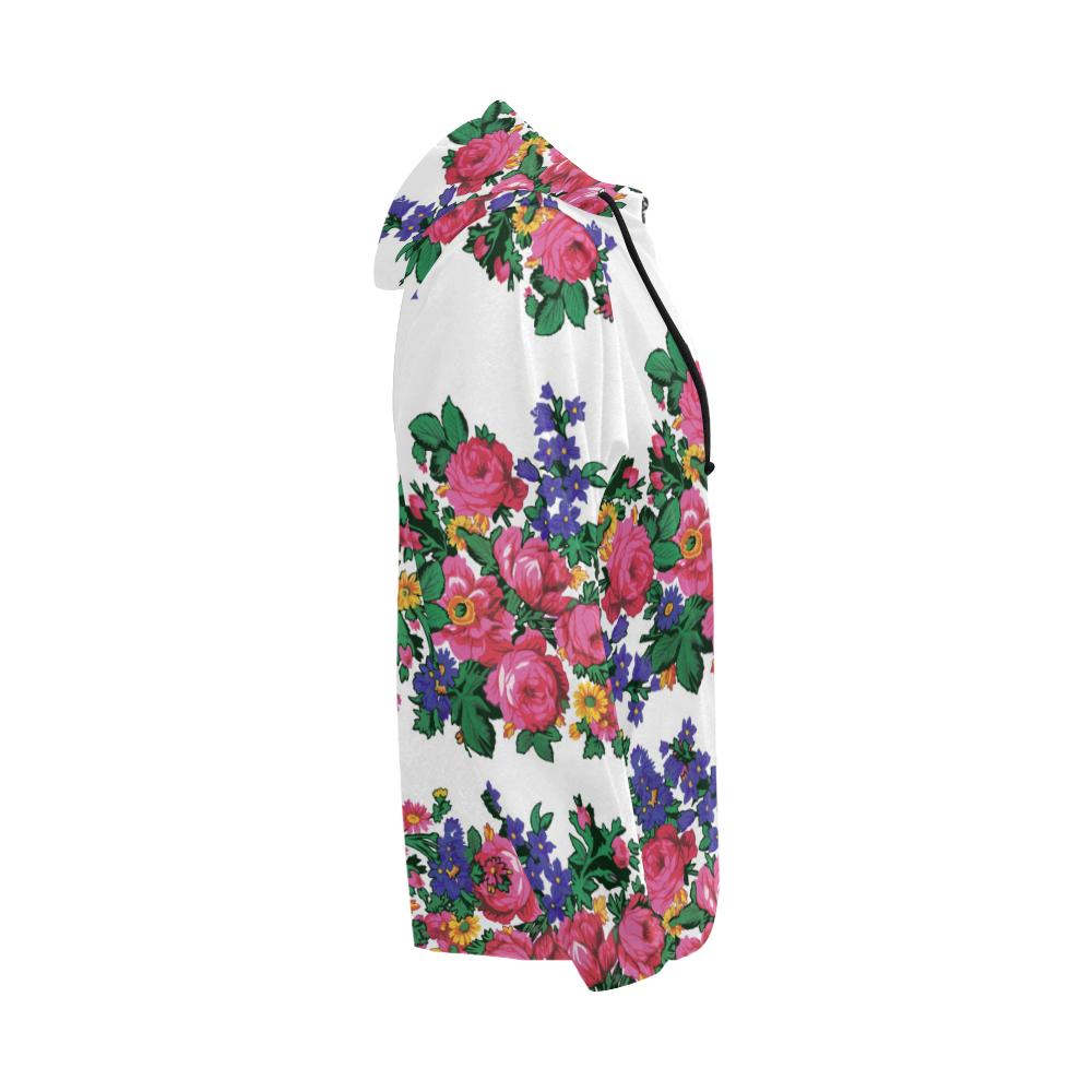 Kokum's Revenge-White All Over Print Full Zip Hoodie for Men (Model H14) All Over Print Full Zip Hoodie for Men (H14) e-joyer