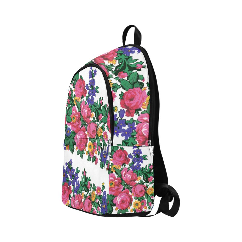 Kokum's Revenge White Fabric Backpack for Adult (Model 1659) Casual Backpack for Adult (1659) e-joyer