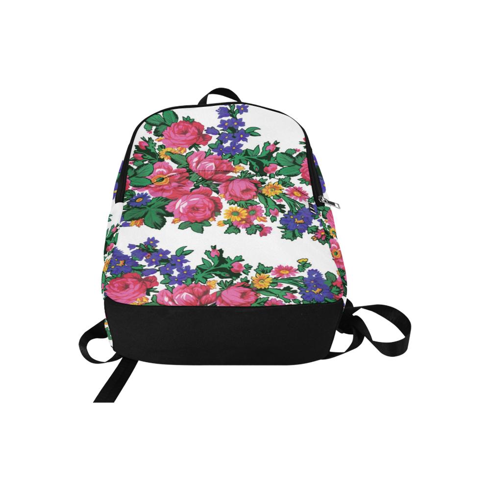 Kokum's Revenge White Fabric Backpack for Adult (Model 1659) Casual Backpack for Adult (1659) e-joyer