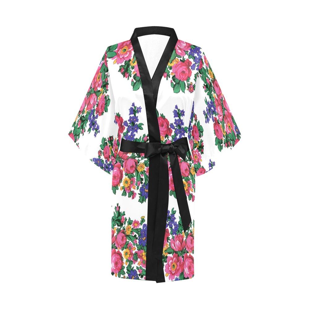 Kokum's Revenge White Kimono Robe Artsadd