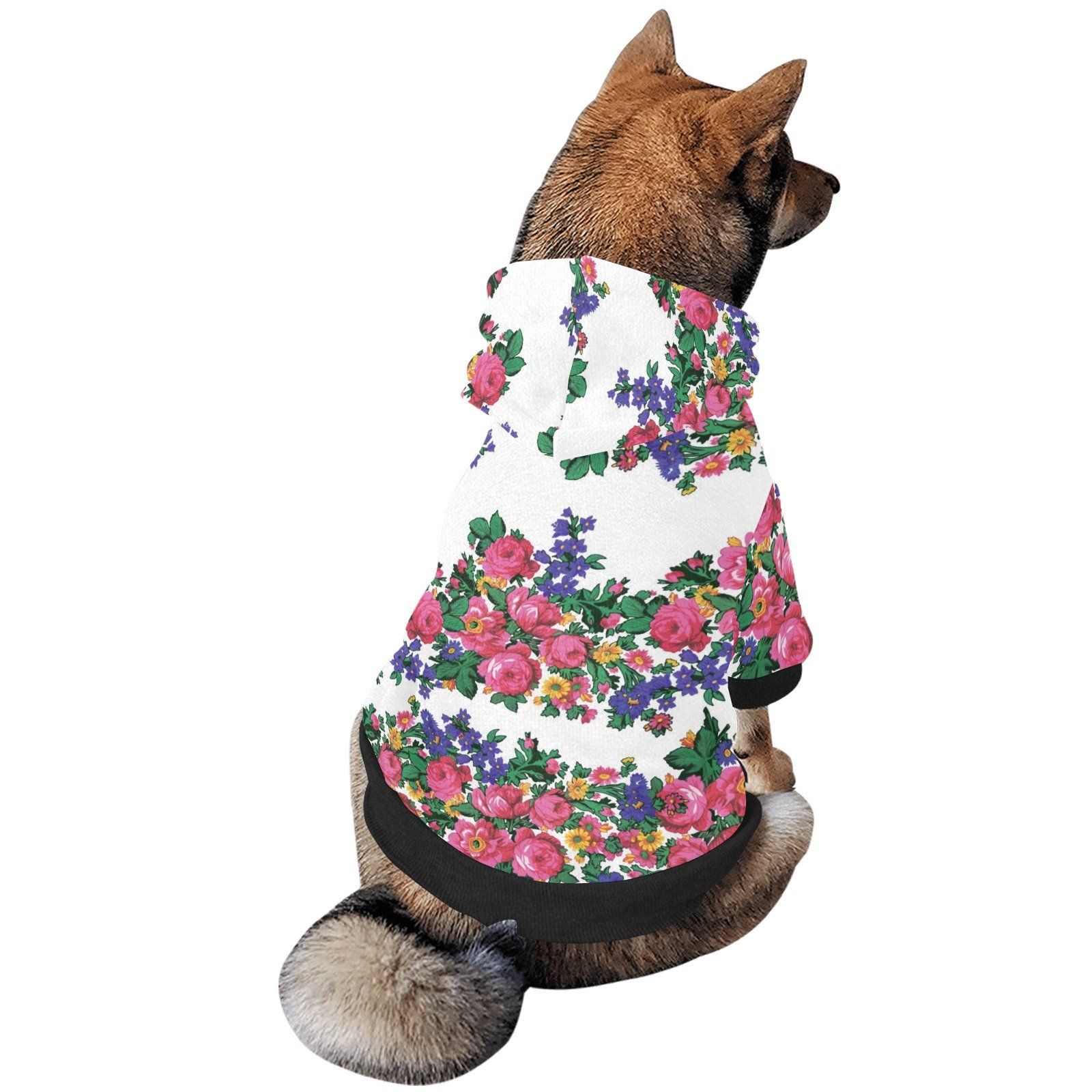 Kokum's Revenge White Pet Dog Hoodie Pet Dog Hoodie e-joyer