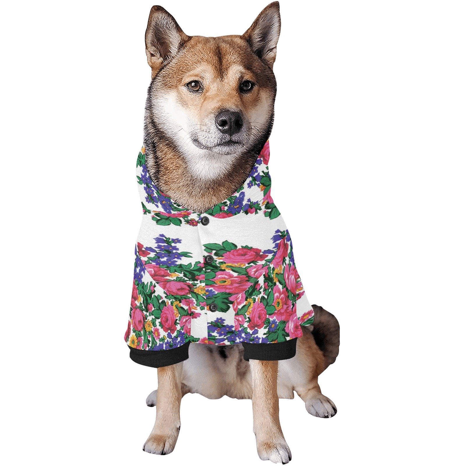 Kokum's Revenge White Pet Dog Hoodie Pet Dog Hoodie e-joyer